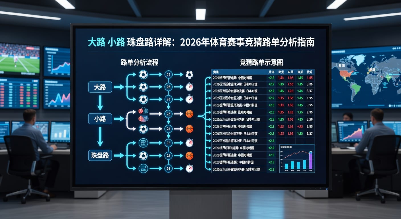 PM体育平台app下载入口：大路小路珠盘路足球盘口分析