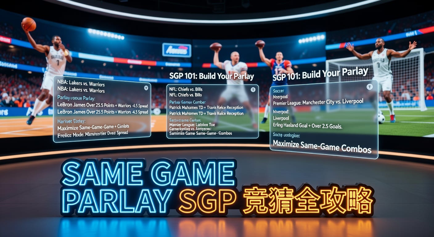 Same Game Parlay SGP 游戏策略与风险控制 | PM体育