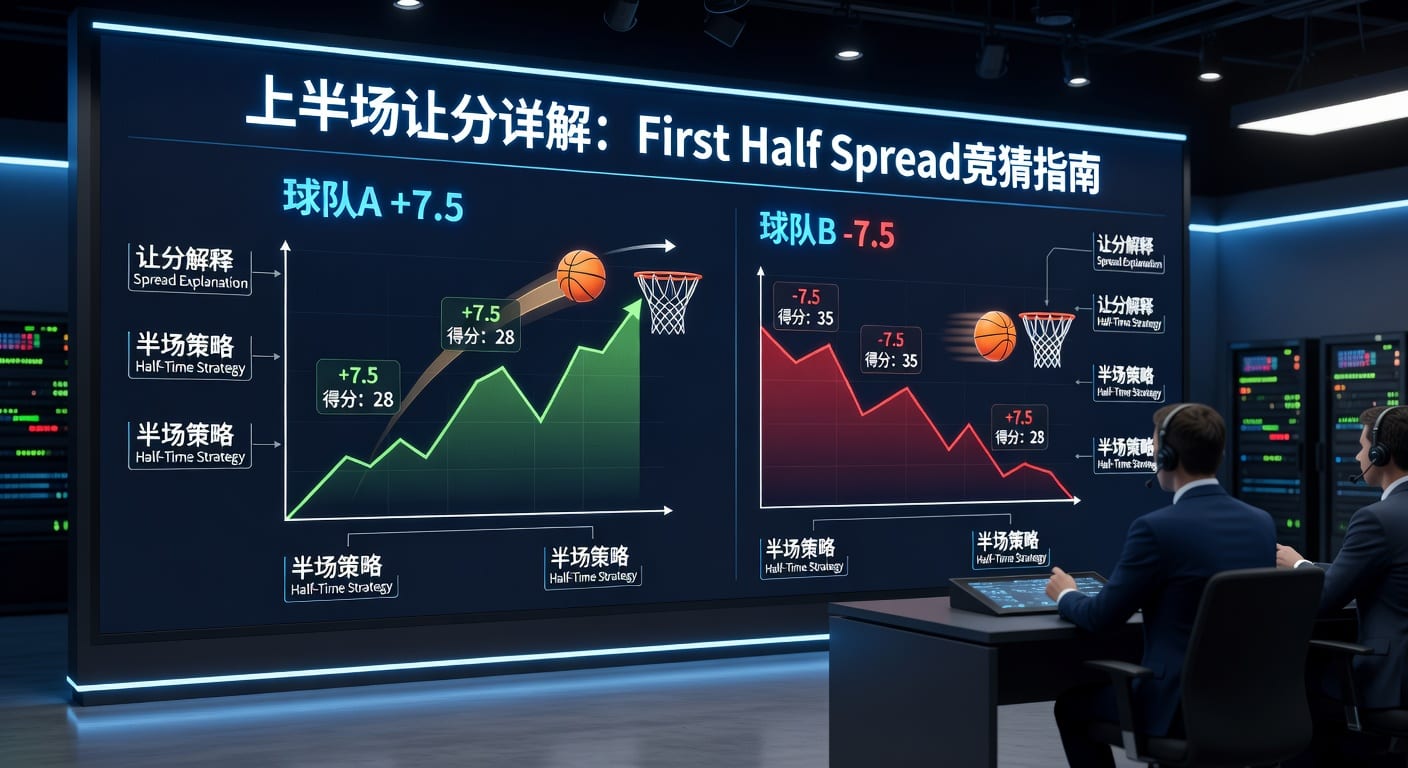 上半场让分 first half spread 实战解析：Pinnacle平博